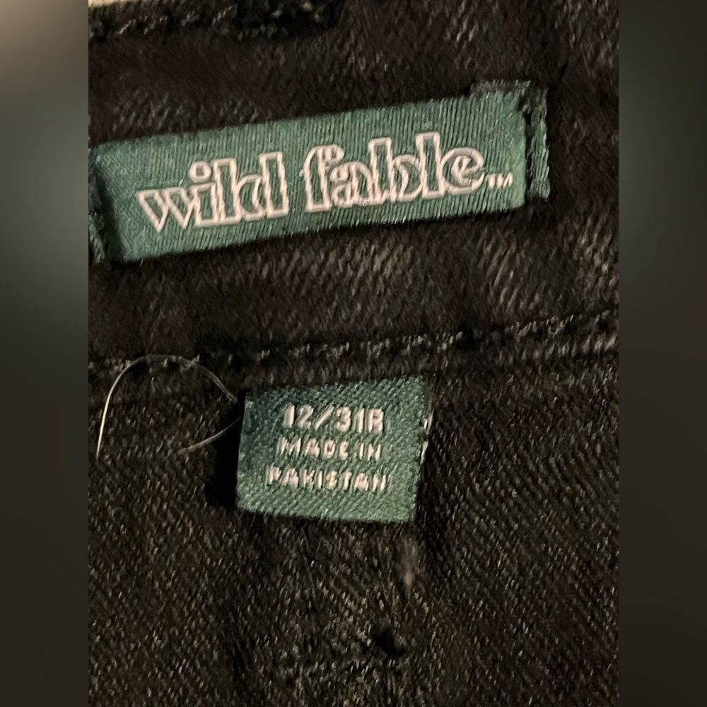 Wild Fable High Rise Short Blk 12 - Picture 5 of 8